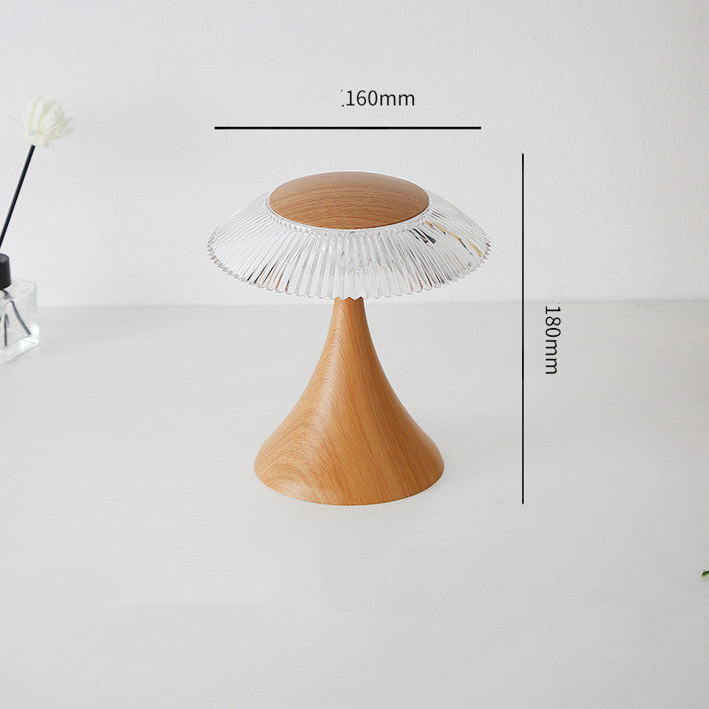 Crystal Table Lamp Touch PC Bedside