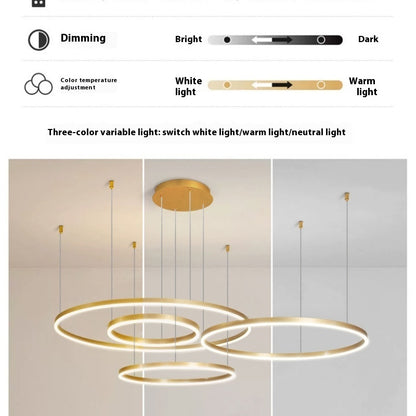Guangdong Zhongshan Minimalist Dining Roomliving Room Chandelier Modern Minimalist