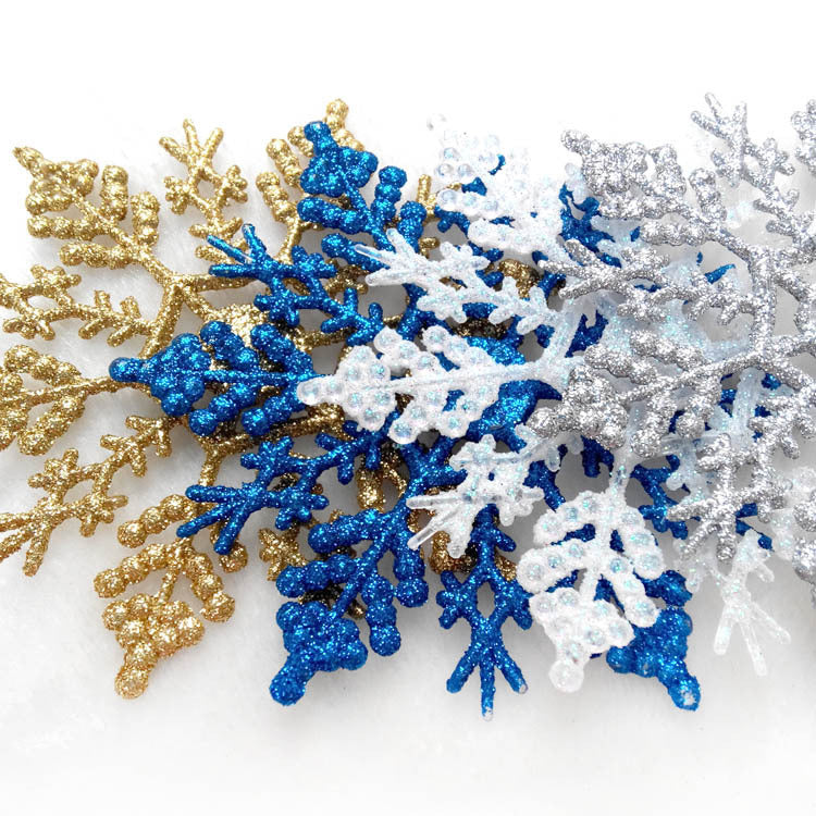 Christmas Tree Decorations, Acrylic 10CM Snowflakes