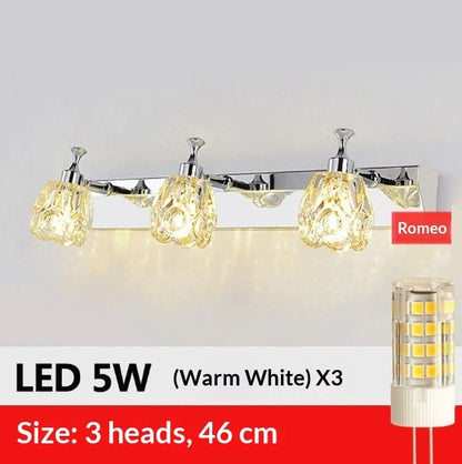 Mirror Front Bathroom Mirror Cabinet Toilet Bathroom Wall Lamp Mirror Lamp