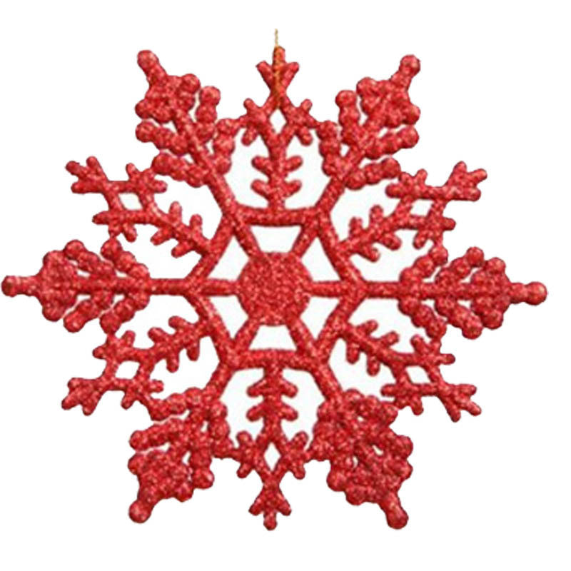 Christmas Tree Decorations, Acrylic 10CM Snowflakes