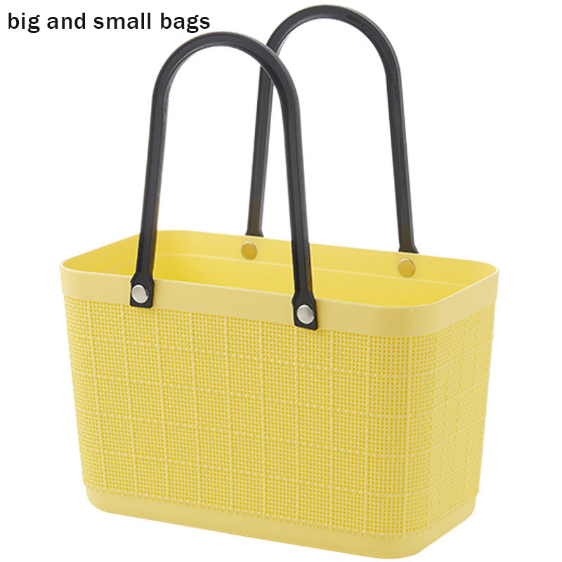 Plastic Storage Shopping Basket Picnic Basket