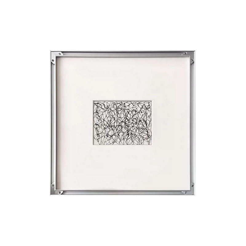 Modern Simple Black And White Line Decorative Painting