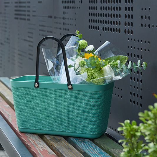 Plastic Storage Shopping Basket Picnic Basket