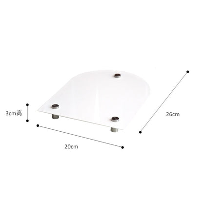 Tray U-shaped Afternoon Tea Snack Tray Nordic Desktop Iron Storage Tray