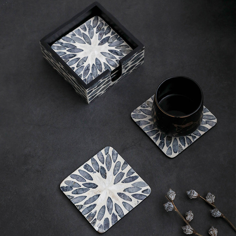 Light Luxury Wooden Decorative Bowl Mat