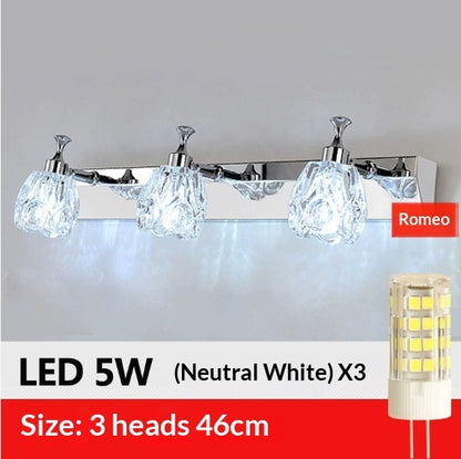 Mirror Front Bathroom Mirror Cabinet Toilet Bathroom Wall Lamp Mirror Lamp