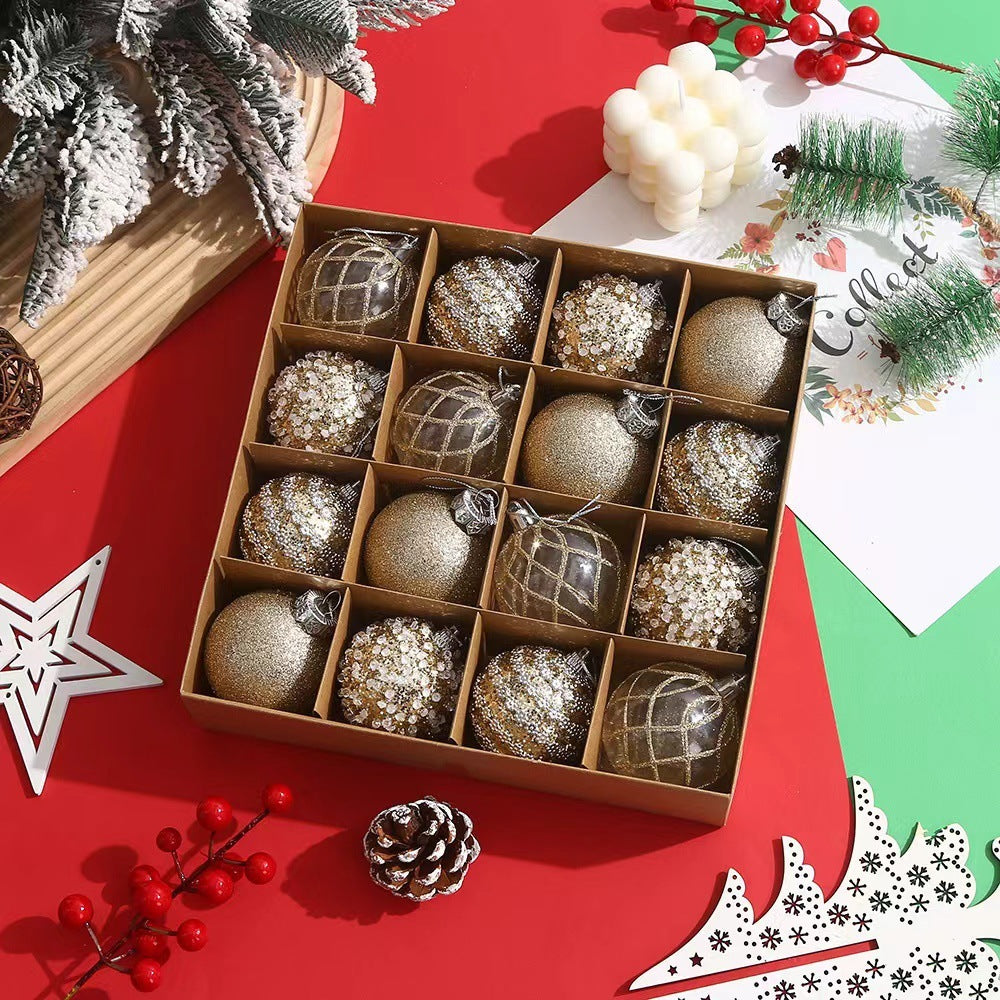 Glistening Christmas Tree Baubles