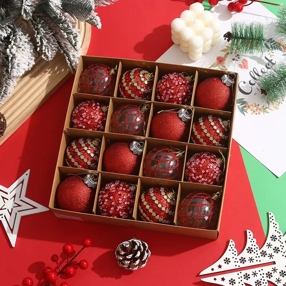 Glistening Christmas Tree Baubles