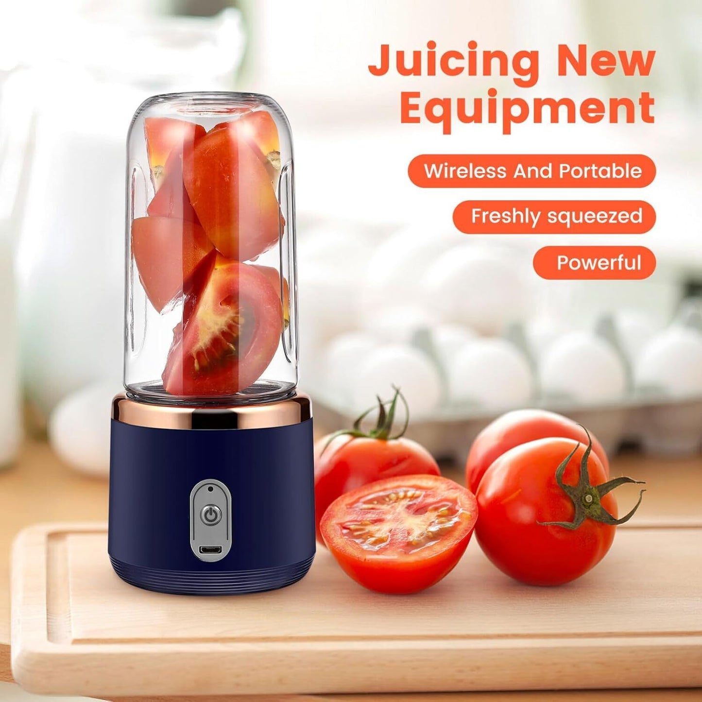 Rechargeable Portable Blender Electric Fruit Smoothie Maker