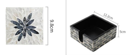 Light Luxury Wooden Decorative Bowl Mat