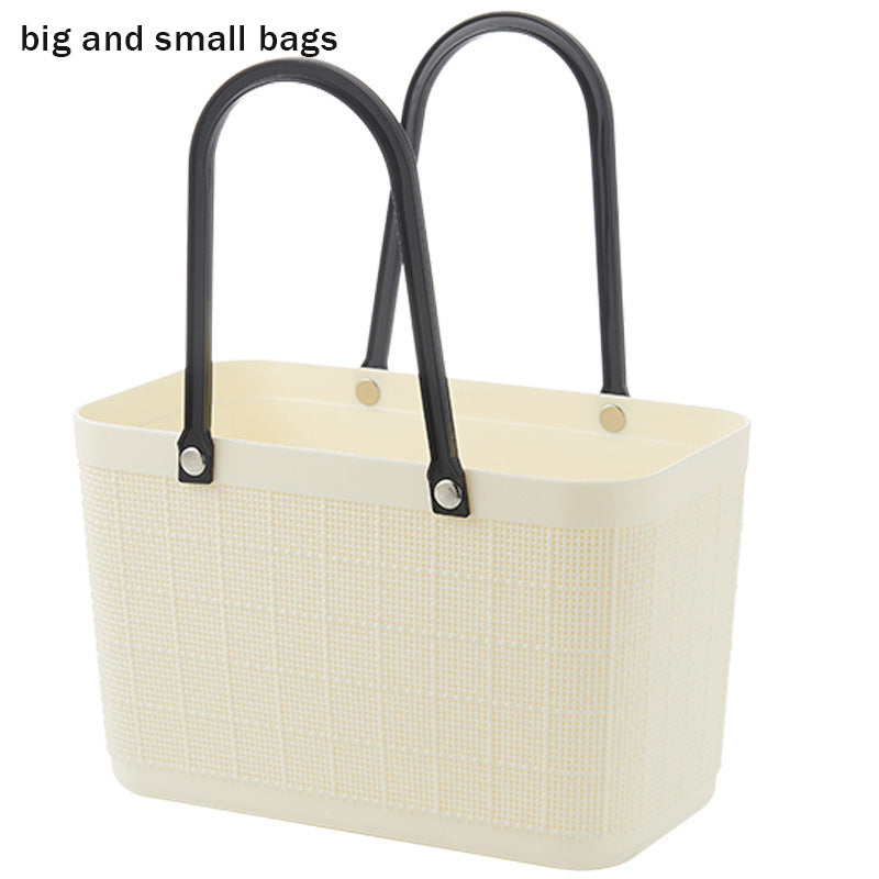 Plastic Storage Shopping Basket Picnic Basket