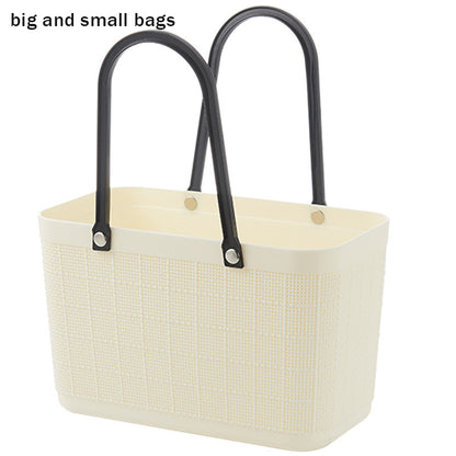Plastic Storage Shopping Basket Picnic Basket