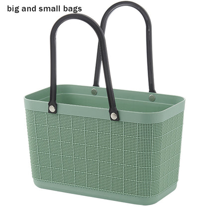 Plastic Storage Shopping Basket Picnic Basket