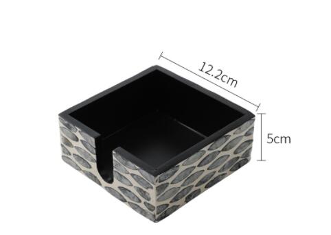 Light Luxury Wooden Decorative Bowl Mat