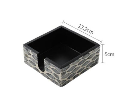 Light Luxury Wooden Decorative Bowl Mat