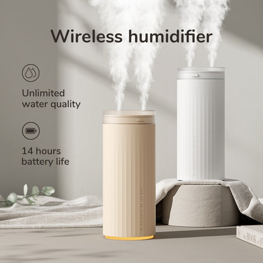 Small Humidifiers 500ml Desk Humidifier Night Light Function