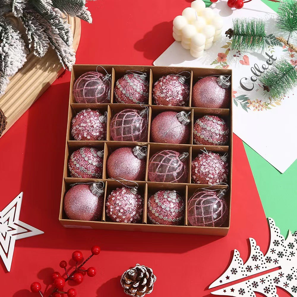 Glistening Christmas Tree Baubles