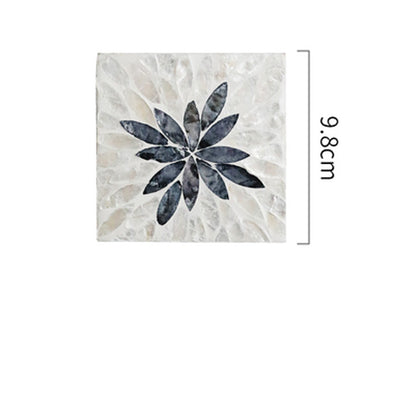 Light Luxury Wooden Decorative Bowl Mat